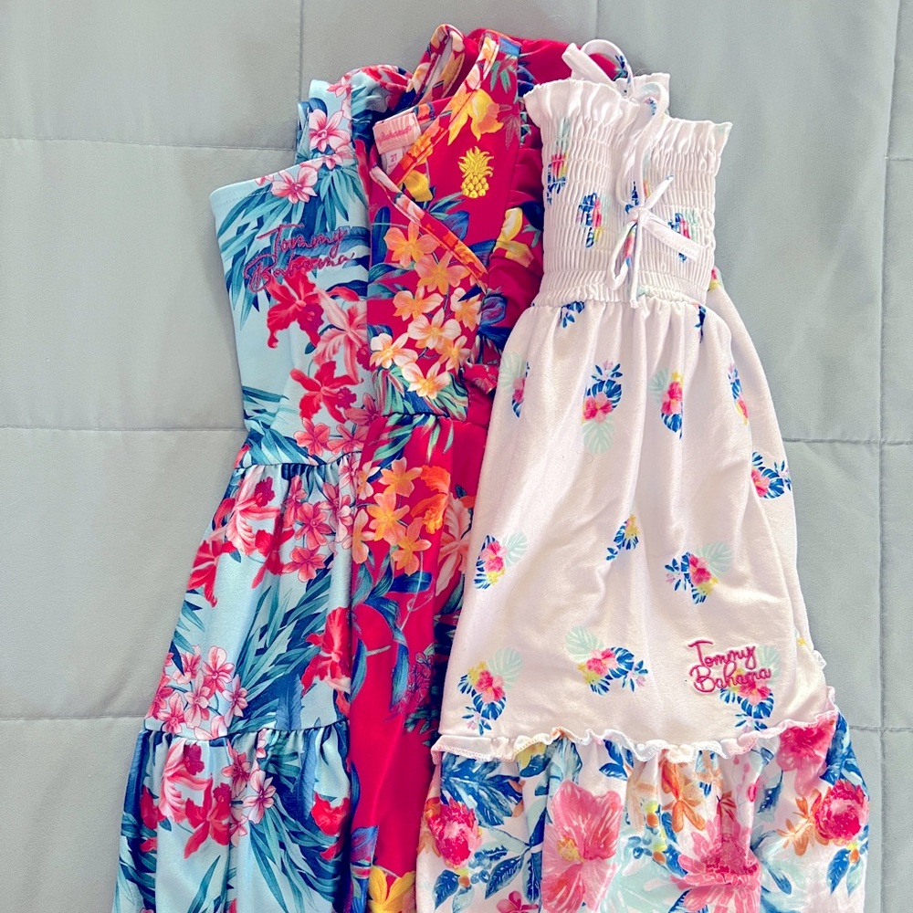 Tommy Bahama Floral Sundresses -Set of 3 in EUC